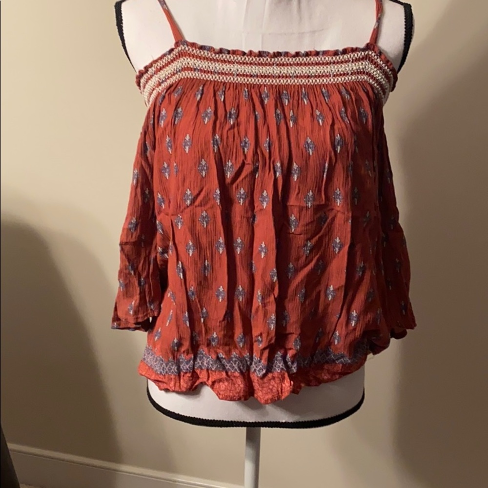 Jolt cold shoulder blouse